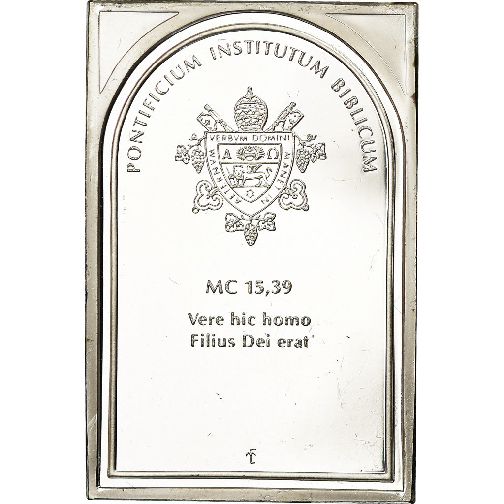 Vatican, Médaille, Institut Biblique Pontifical, Marc 15:39, Religions &