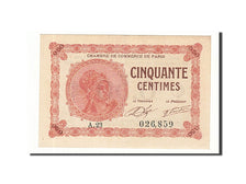 Geldschein, Frankreich, Paris, 50 Centimes, 1920, VZ+, Pirot:97-10