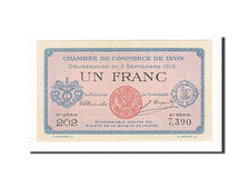 France, Lyon, 1 Franc, 1915, UNC(65-70), Pirot:77-6