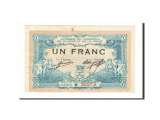 France, Valence, 1 Franc, 1915, AU(55-58), Pirot:127-4