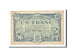 Billete, 1 Franc, Pirot:5-13, 1917, Francia, MBC, Albi