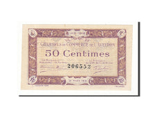 Banknote, Pirot:108-1, 50 Centimes, 1915, France, UNC(65-70), Rodez