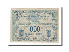 Banknote, Pirot:34-4, 50 Centimes, France, EF(40-45), Caen et Honfleur