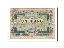Banconote, Pirot:30-26, MB, Bordeaux, 1 Franc, 1920, Francia