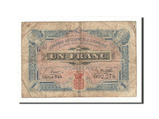 Banknote, Pirot:11-20, 1 Franc, 1917, France, VF(20-25), Annonay