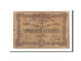 Banknote, Pirot:62-1, 50 Centimes, 1915, France, F(12-15), Gray et Vesoul