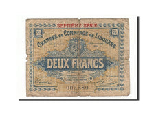 Banconote, Pirot:72-34, B+, Libourne, 2 Francs, 1920, Francia