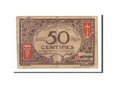 Biljet, Pirot:91-6, 50 Centimes, 1917, Frankrijk, TB, Nice