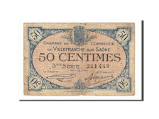 Frankreich, Villefranche-sur-Saône, 50 Centimes, 1920, VF(20-25), Pirot:129-11