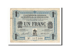 Biljet, Pirot:61-8, 1 Franc, 1921, Frankrijk, TTB, Granville et Cherbourg