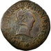 Moneda, Francia, Double Tournois, 1580, Tours, BC+, Cobre, Sombart:4104