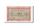 Francia, Belfort, 50 Centimes, 1916, MB, Pirot:23-17