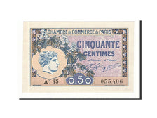 Banknote, Pirot:97-31, 50 Centimes, 1920, France, UNC(60-62), Paris