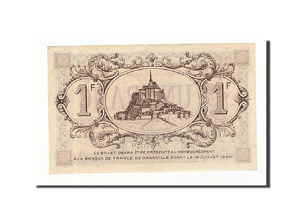 Billet, France, Granville, 1 Franc, 1915, SPL, Pirot:60-4