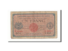 France, Lyon, 1 Franc, 1916, TB, Pirot:77-10