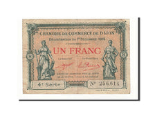 France, Dijon, 1 Franc, 1919, EF(40-45), Pirot:53-20