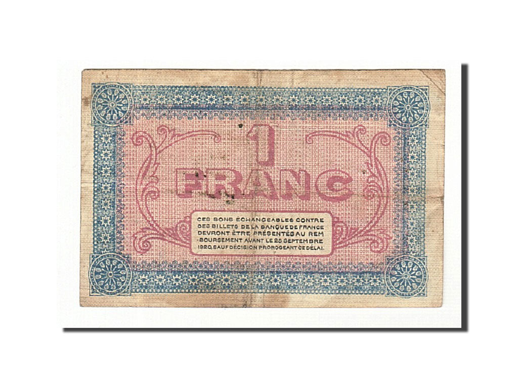 Billet, France, Lure, 1 Franc, 1915, TB+, Pirot:76-15