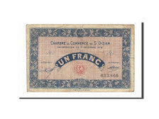 Billete, 1 Franc, Pirot:113-14, 1916, Francia, BC+, Saint-Dizier