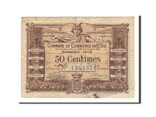 France, Saint-Dié, 50 Centimes, 1918, VF(20-25), Pirot:112-12