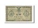 Banknot, Francja, Saint-Brieuc, 1 Franc, VF(20-25), Pirot:111-12