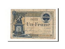 Banknote, Pirot:24-27, 1 Franc, 1917, France, VF(30-35), Bergerac