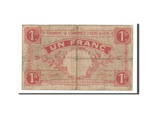 Banknote, Pirot:45-3, 1 Franc, 1915, France, F(12-15), Chartres