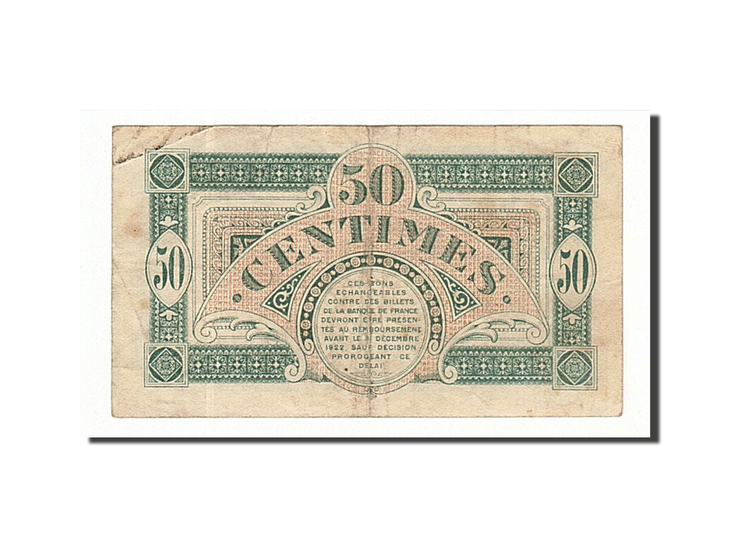 Banknote, Pirot:82-30, 50 Centimes, France, VF(30-35), Mont-de-Marsan