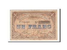Banconote, Pirot:118-4, BB, Sens, 1 Franc, 1916, Francia