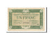 Banknote, Pirot:108-9, 1 Franc, 1915, France, AU(55-58), Rodez