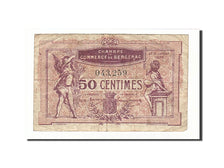Banconote, Pirot:24-35, MB, Bergerac, 50 Centimes, 1920, Francia
