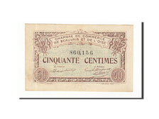 Francia, Beauvais, 50 Centimes, 1920, SPL, Pirot:22-1