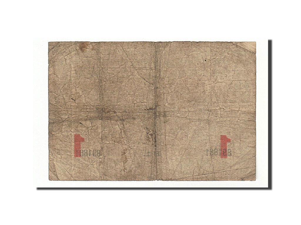 Francia, Boulogne-sur-Mer, 1 Franc, 1916, MB, Pirot:31-19