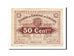 France, Libourne, 50 Centimes, 1917, EF(40-45), Pirot:72-18