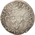 France, Douzain aux 2 C 1er type, 1574, Dijon, TB+, Billon, Sombart:4390