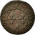 Coin, France, Denier Tournois, 1588, Paris, EF(40-45), Copper, Sombart:4074