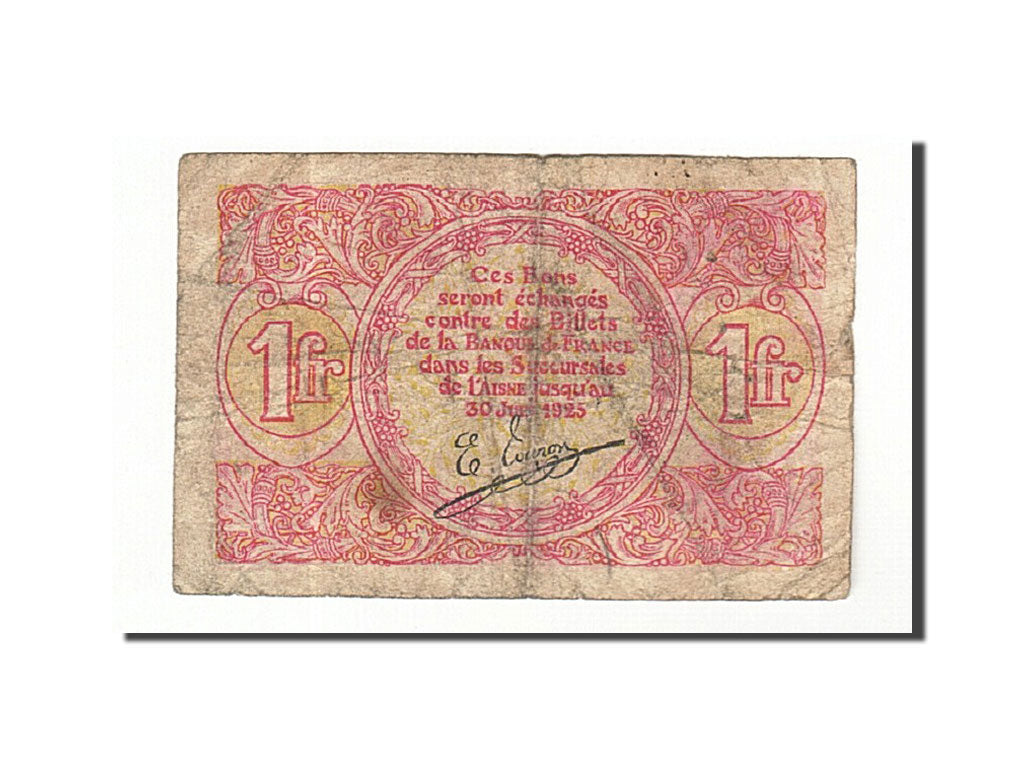 Billet, France, Saint-Quentin, 1 Franc, TB, Pirot:116-3