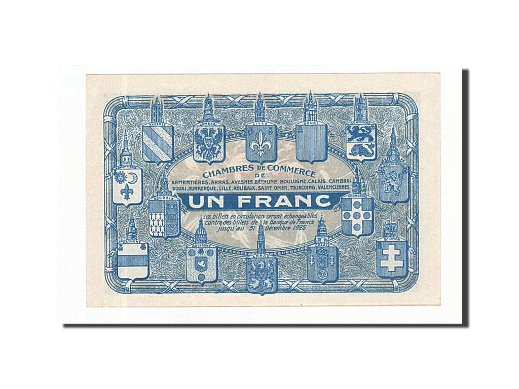 France, Lille, 1 Franc, UNC(63), Pirot:94-7