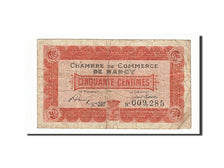 Banknot, Francja, Nancy, 50 Centimes, VF(20-25), Pirot:87-38
