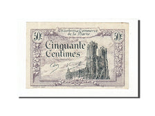 Banknote, Pirot:43-1, 50 Centimes, 1920, France, UNC(63), Reims