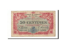 Billet, France, Cognac, 50 Centimes, 1916, TB, Pirot:49-1