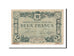 Banconote, Pirot:9-18, MB+, Angoulême, 2 Francs, 1915, Francia
