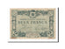 Banconote, Pirot:9-18, MB+, Angoulême, 2 Francs, 1915, Francia