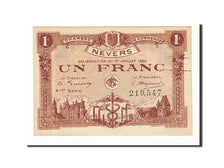 Banknote, Pirot:90-19, 1 Franc, 1920, France, UNC(60-62), Nevers
