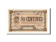 Banconote, Pirot:60-1, SPL, Granville, 50 Centimes, 1915, Francia