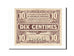 Banknote, Pirot:94-2, 10 Centimes, France, UNC(60-62), Lille