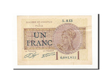 Banknote, Pirot:97-23, 1 Franc, 1920, France, UNC(60-62), Paris
