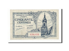Banknote, Pirot:7-55, 50 Centimes, 1922, France, UNC(63), Amiens
