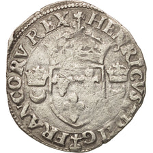 France, Douzain aux croissants, 1550, Montélimar, VF(20-25), Billon, Sombart4380