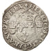 France, Douzain aux croissants, 1550, Montélimar, VF(20-25), Billon, Sombart4380