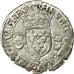 Monnaie, France, Douzain aux croissants, 1550, Grenoble, TTB, Billon